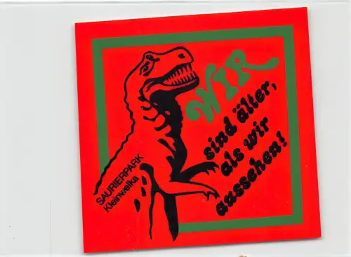 Großwelka Sauriergarten Aufkleber ngl 192.227