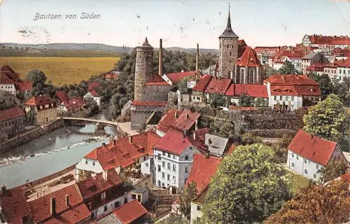 Bautzen von Süden gl1925 192.221