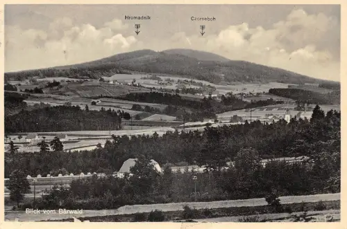 Lehn Blick vom Bärwald, mit Posthilfstempel gl1933 192.249