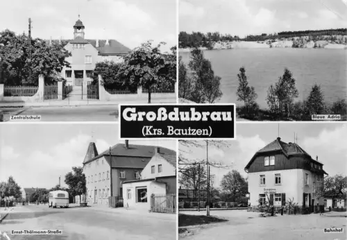 Großdubrau Kr. Bautzen Mehrbildkarte gl1964 192.281