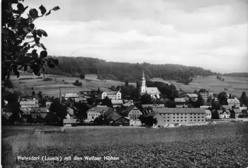 Wehrsdorf i.Sa. mit den Weifaer Höhen gl 192.276