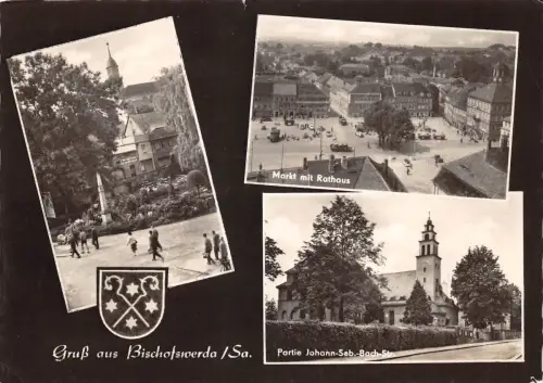 Bischofswerda Mehrbildkarte gl1966 192.294