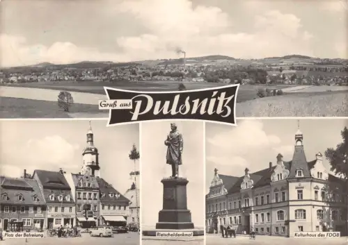 Pulsnitz Mehrbildkarte gl1965 192.342