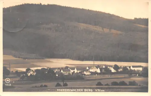 Mönchswalder Berg Panorama, mit Posthilfstempel gl1941 192.316