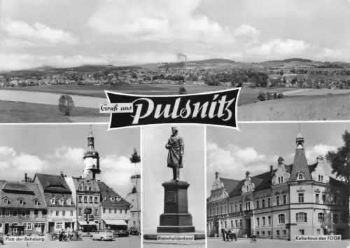 Pulsnitz Mehrbildkarte gl1965 192.341