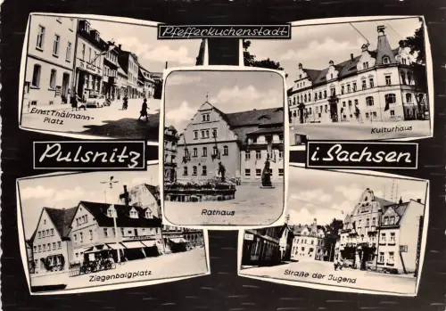 Pulsnitz Mehrbildkarte ngl 192.343