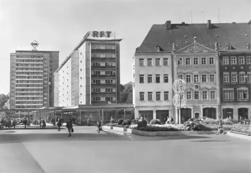Karl-Marx-Stadt Rosenhof und Pressecafe ngl 192.378