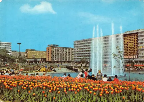 Karl-Marx-Stadt Blick vom Karl-Marx-Platz ngl 192.372