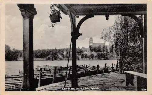 Karl-Marx-Stadt Schloßteich ngl 192.389