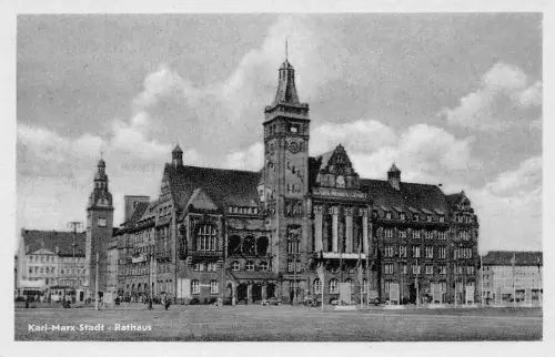 Karl-Marx-Stadt Rathaus ngl 192.397