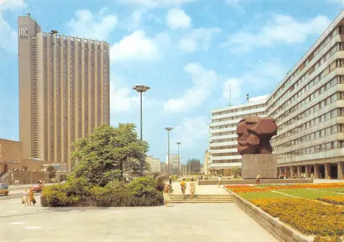 Karl-Marx-Stadt Karl-Marx-Allee mit Hotel Kongreß gl 192.403