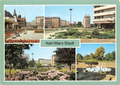 Karl-Marx-Stadt Mehrbildkarte gl 192.439