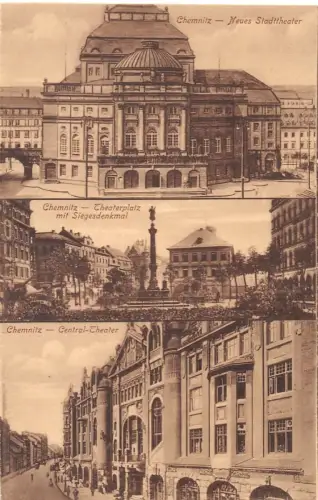 Chemnitz Mehrbildkarte ngl 192.459