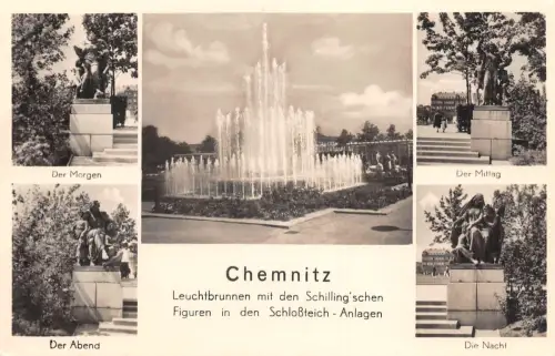 Chemnitz Mehrbildkarte ngl 192.462
