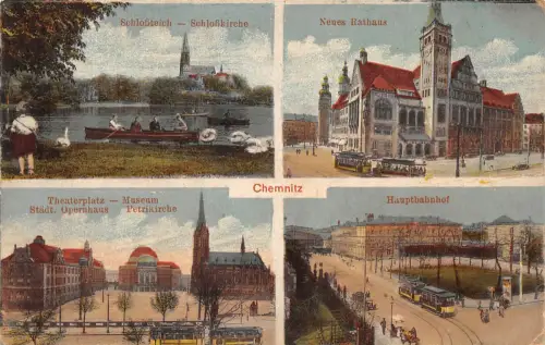 Chemnitz Mehrbildkarte gl1932 192.478