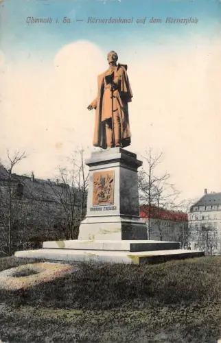 Chemnitz Körnerdenkmal feldpgl1916 192.507