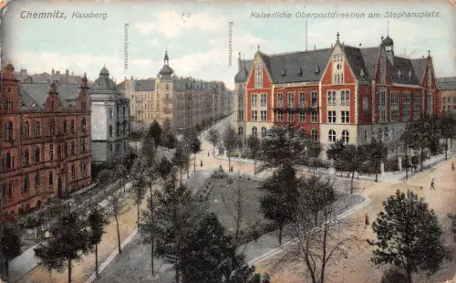 Chemnitz Kassberg Oberpostdirektion gl 192.491