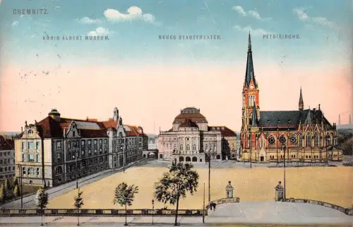 Chemnitz Museum Theater Petrikirche gl1911 192.489