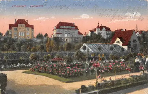 Chemnitz Stadtpark feldpgl1918 192.521