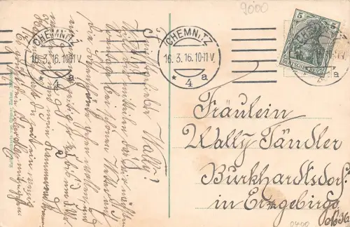 Chemnitz Neues Rathaus gl1916 192.547