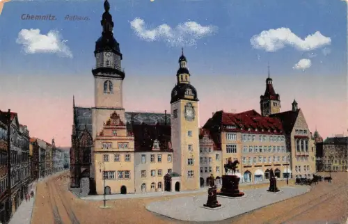 Chemnitz Rathaus ngl 192.535