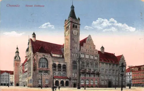 Chemnitz Neues Rathaus feldpgl1918 192.546