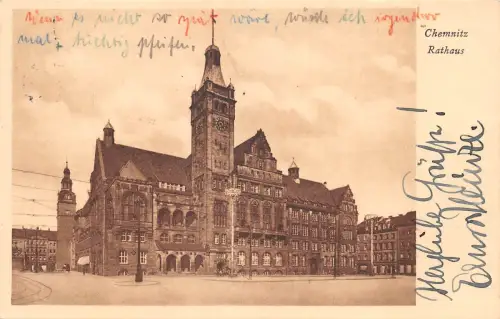 Chemnitz Rathaus gl1929 192.555