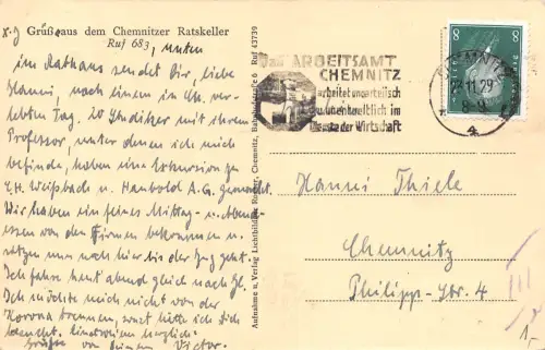 Chemnitz Rathaus gl1929 192.555