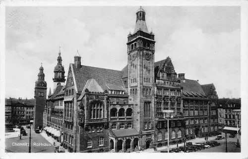 Chemnitz Neues Rathaus gl1933 192.553