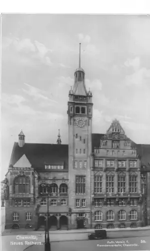 Chemnitz Neues Rathaus gl1929 192.550