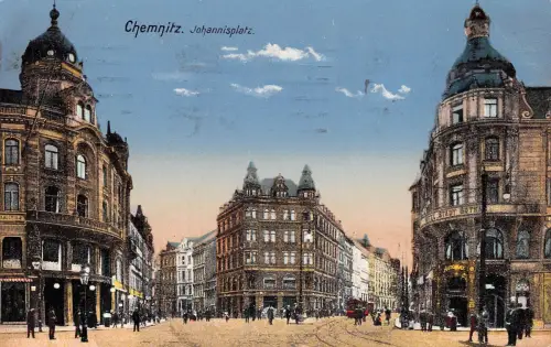 Chemnitz Johannisplatz feldpgl1915 192.575