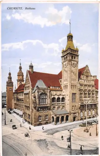 Chemnitz Rathaus gl1930 192.554