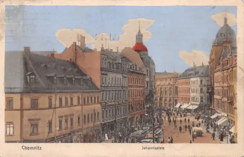 Chemnitz Johannisplatz feldpgl1911 192.576