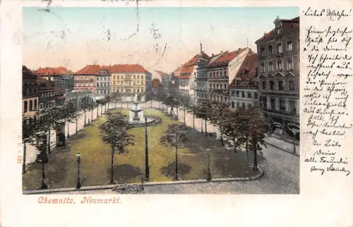 Chemnitz Neumarkt gl1901 192.569
