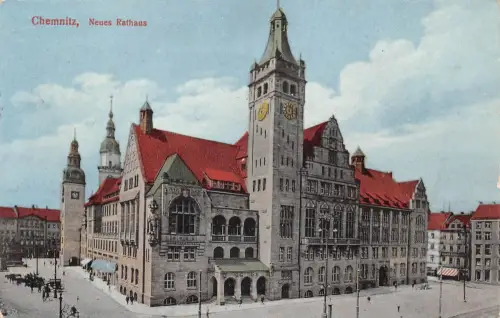 Chemnitz Neues Rathaus gl1929 192.552
