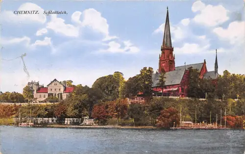 Chemnitz Schloßteich gl1943 192.614