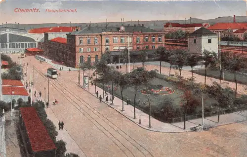 Chemnitz Hauptbahnhof feldpgl1916 192.594