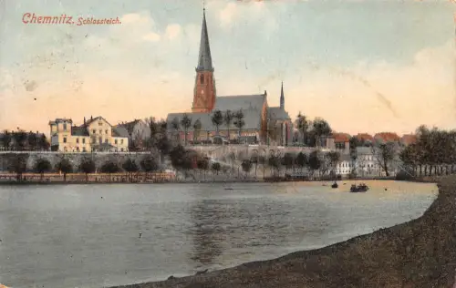 Chemnitz Schloßteich gl1911 192.612