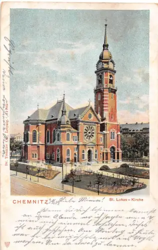 Chemnitz St. Lukas-Kirche gl1904 192.593