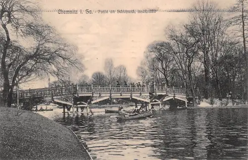 Chemnitz Partei am Schloßteich gl1913 192.620