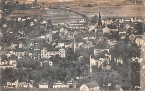 Löbau i.Sa. Panorama gl1933 192.645