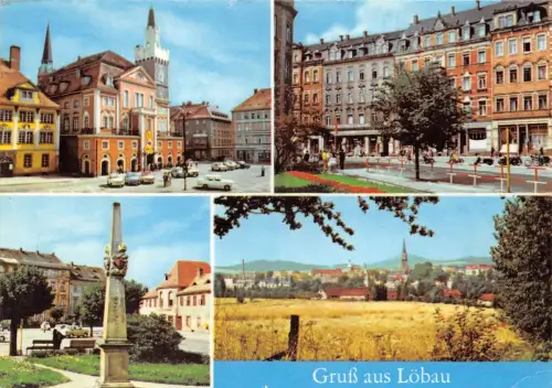 Löbau i.Sa. Mehrbildkarte gl1976 192.663
