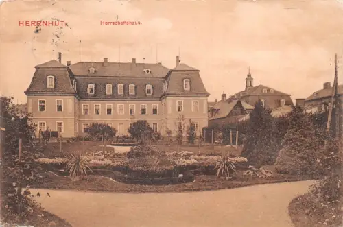 Herrnhut Herrschaftshaus gl1909 192.697