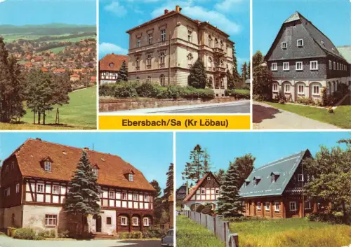 Ebersbach i.Sa. Mehrbildkarte ngl 192.686