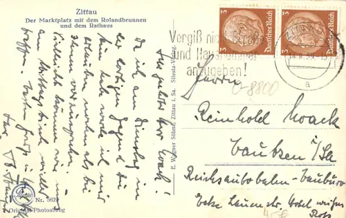 Zittau Rathaus gl1939 192.725
