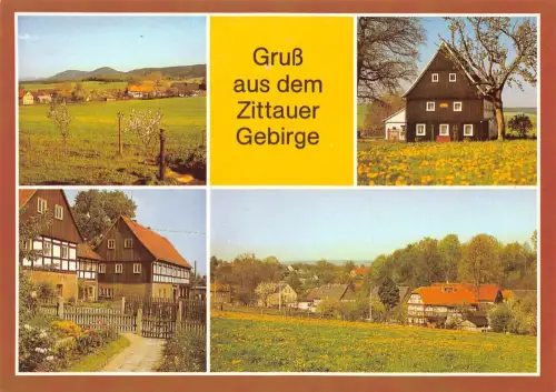 Zittauer Gebirge Mehrbildkarte ngl 192.748