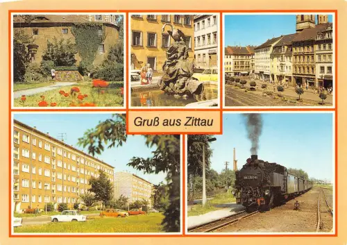Zittau Mehrbildkarte ngl 192.750
