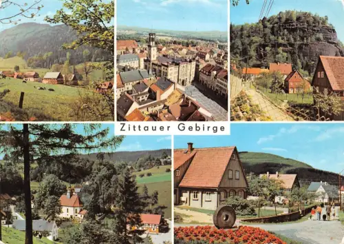Zittauer Gebirge Mehrbildkarte gl1985 192.753