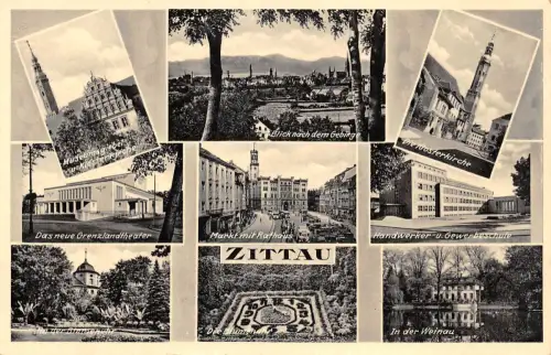 Zittau Mehrbildkarte ngl 192.751