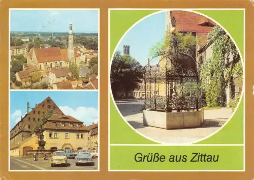 Zittau Mehrbildkarte gl1984 192.756